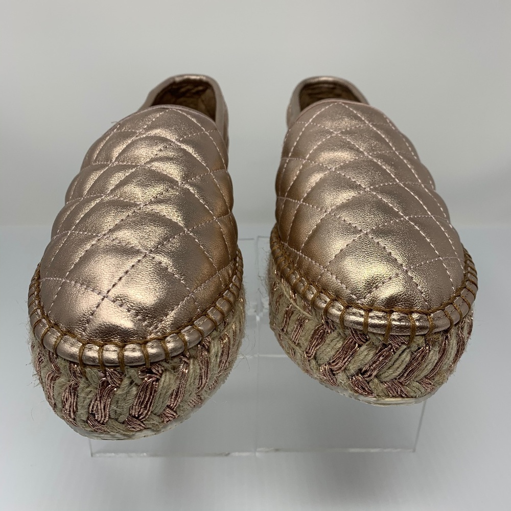 J Slides Size 8 Platform Espadrilles Shoes Rose G… - image 4